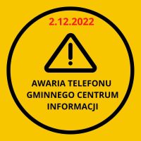 Komunikat dot. awarii telefonu