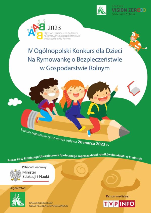Plakat promujący konkurs