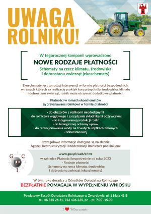 Grafika informująca o nowych rodzajach płatności