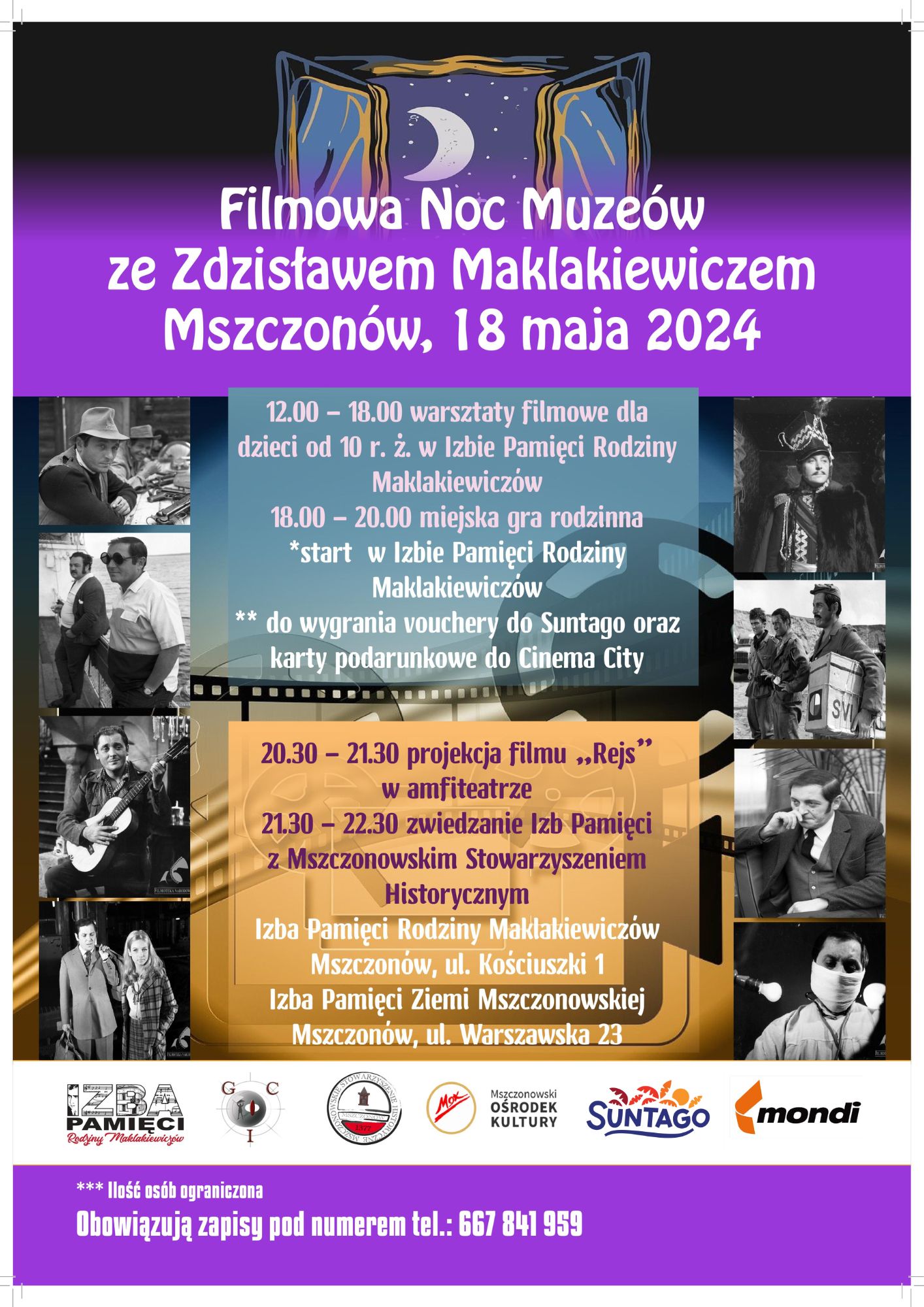 plakat NOC MUZEÓW 2024