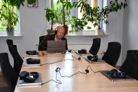Zdjęcie: laptopy zakupione w ramach dofinansowania dla Klubu Rozwoju Cyfrowego