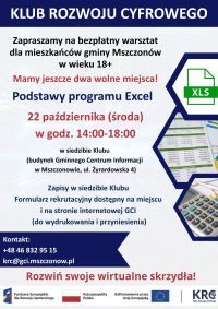 Plakat informacyjny
