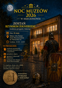 plakat Noc Muzeów 2026