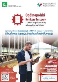 Plakat promujący konkurs